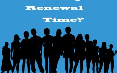 Membership Renewal Time?